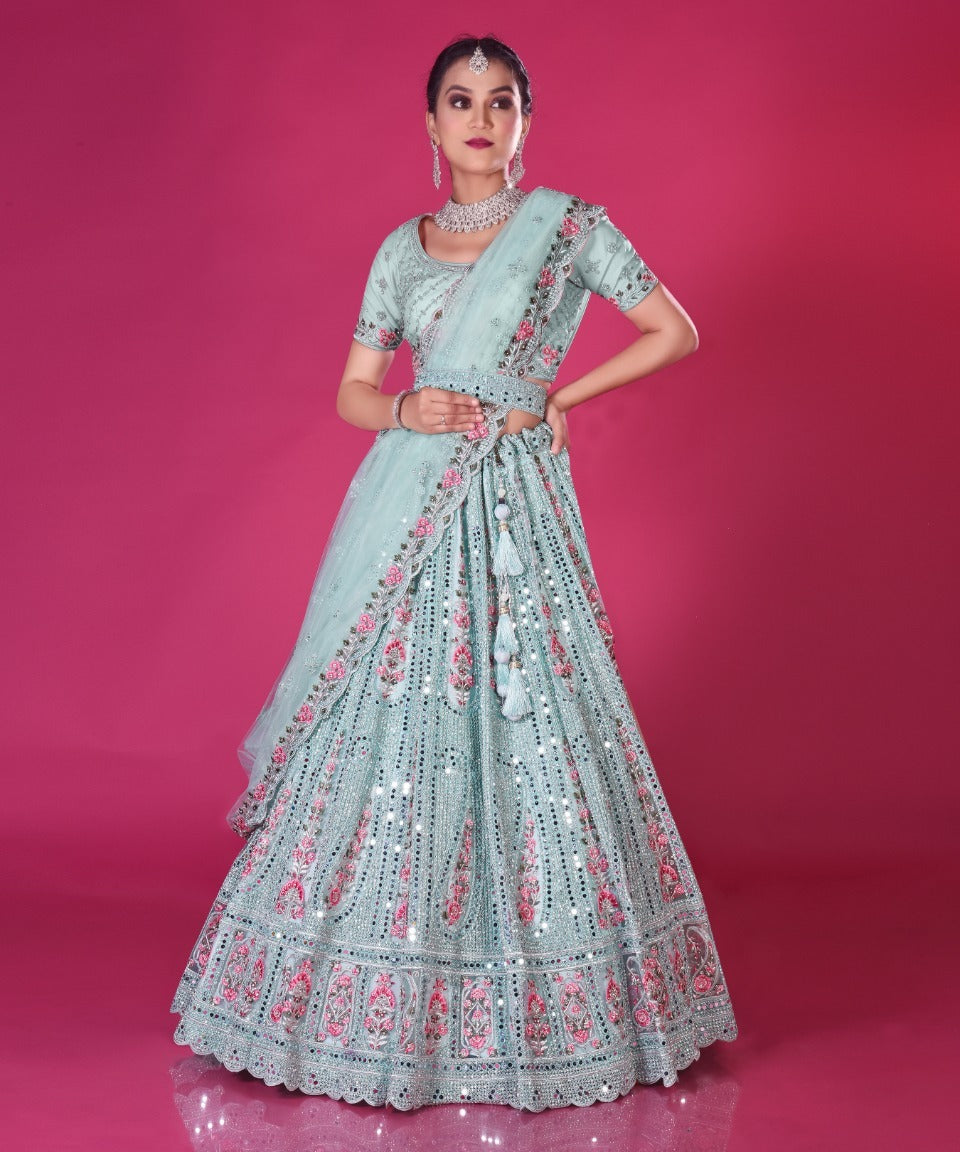 New Wedding and Festival Semi Stitiched Lehenga Choli