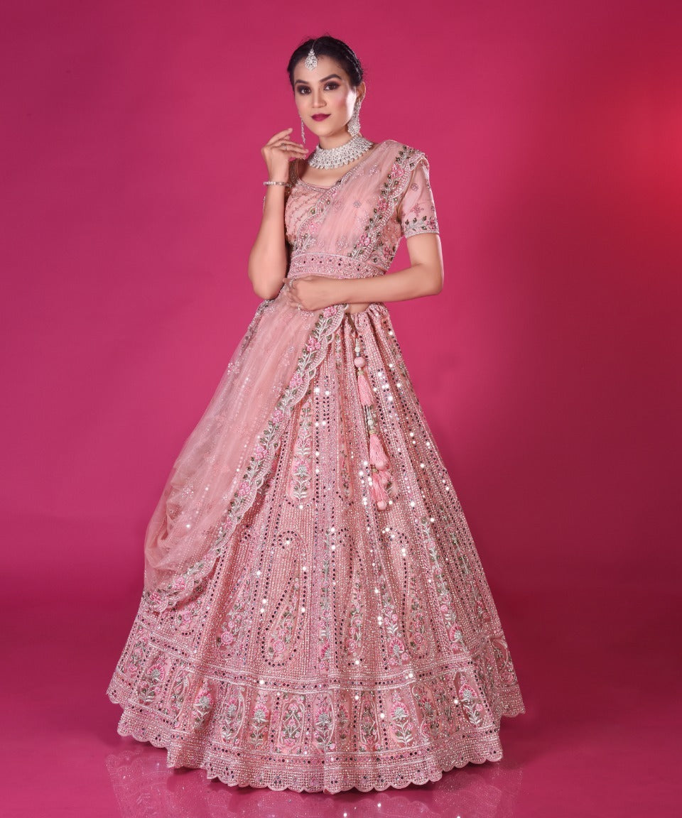 New Wedding and Festival Semi Stitiched Lehenga Choli