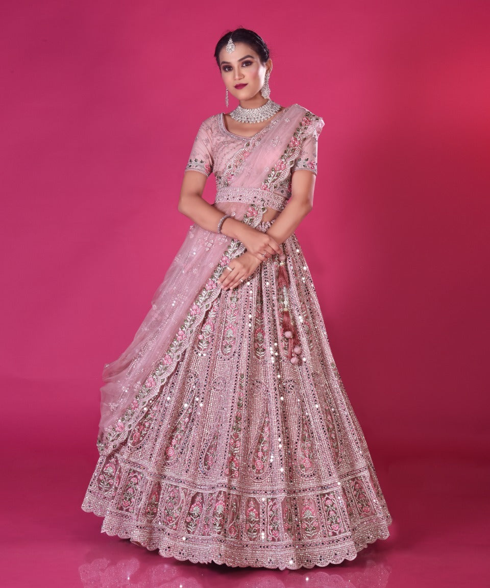 New Wedding and Festival Semi Stitiched Lehenga Choli