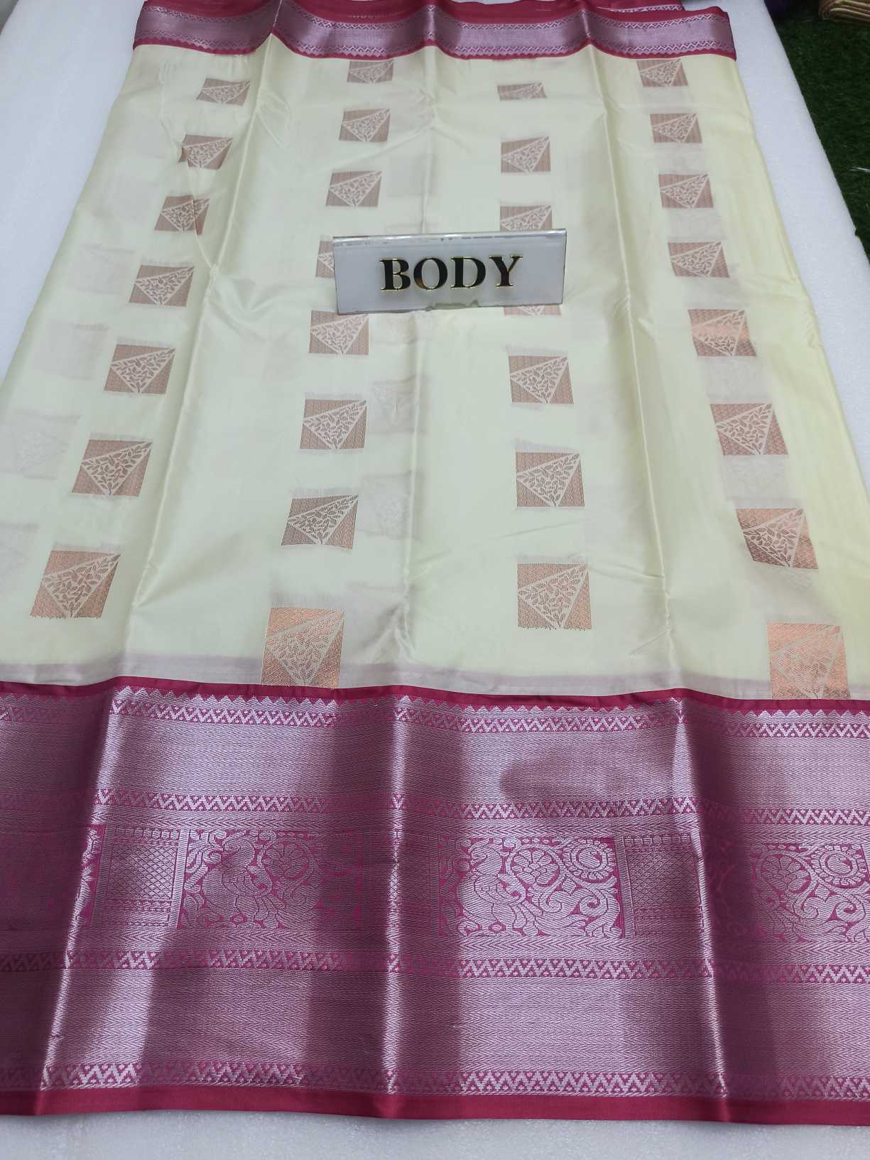 New Traditional Half Silk Saree