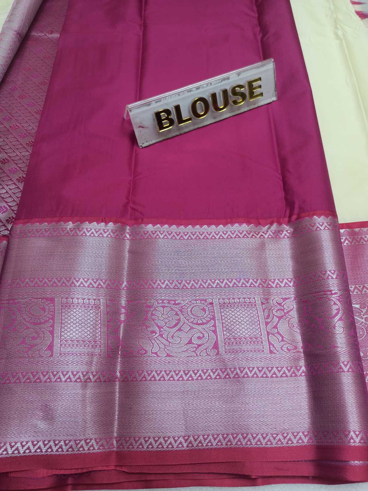 New Traditional Half Silk Saree