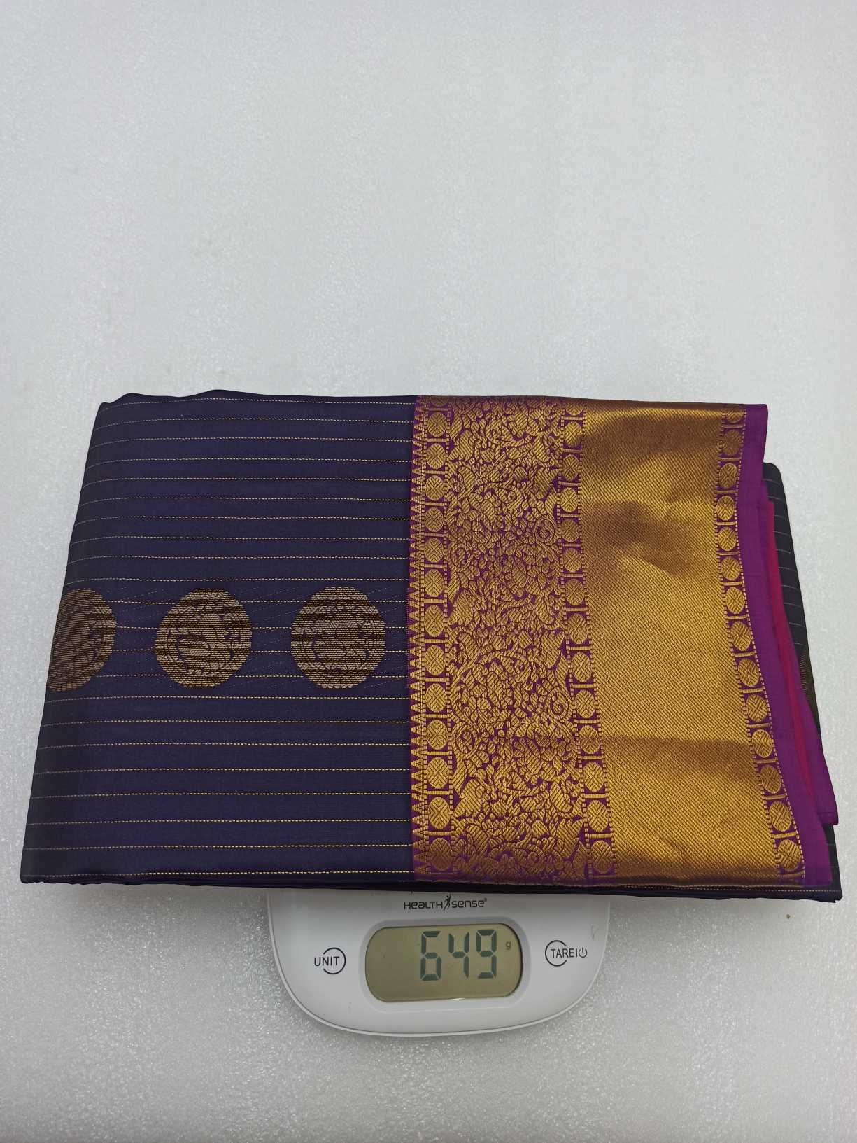 Traditional Kanchipuram Pure Silk Saree