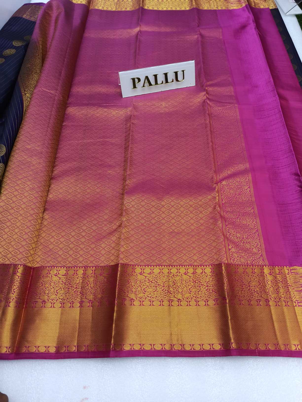 Traditional Kanchipuram Pure Silk Saree