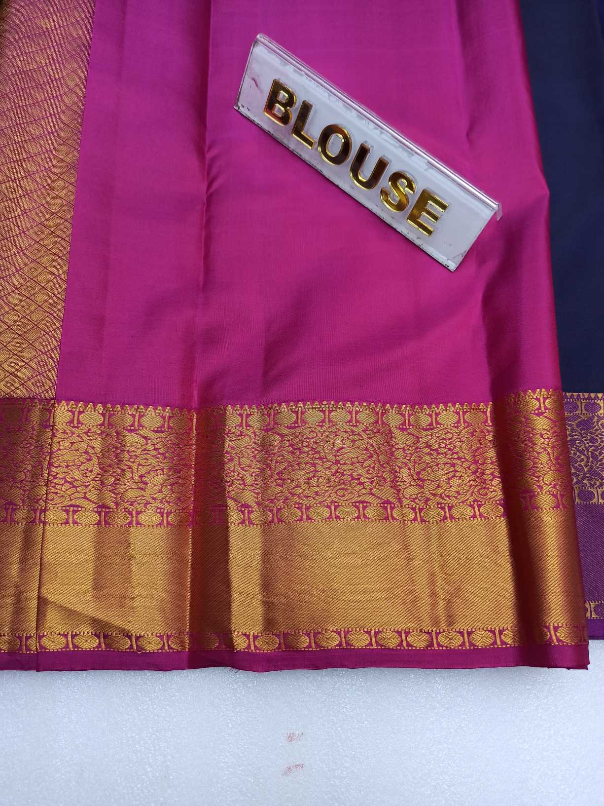 Traditional Kanchipuram Pure Silk Saree