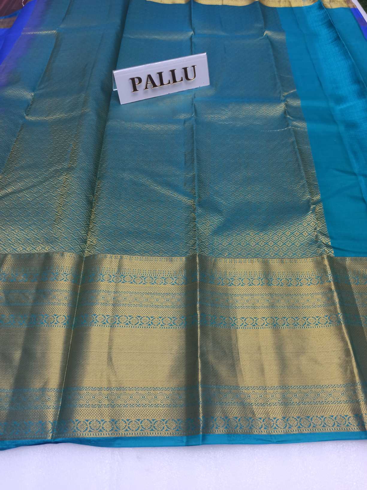 Latest  Pure kanchipuram silk saree