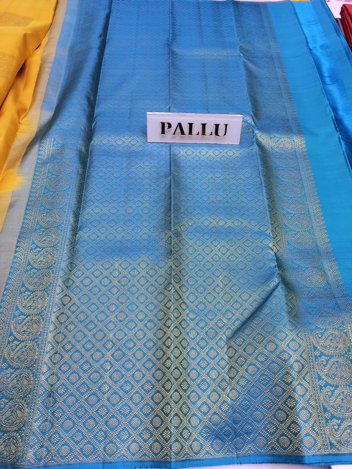 Traditional Kanchipuram Pure Silk Saree