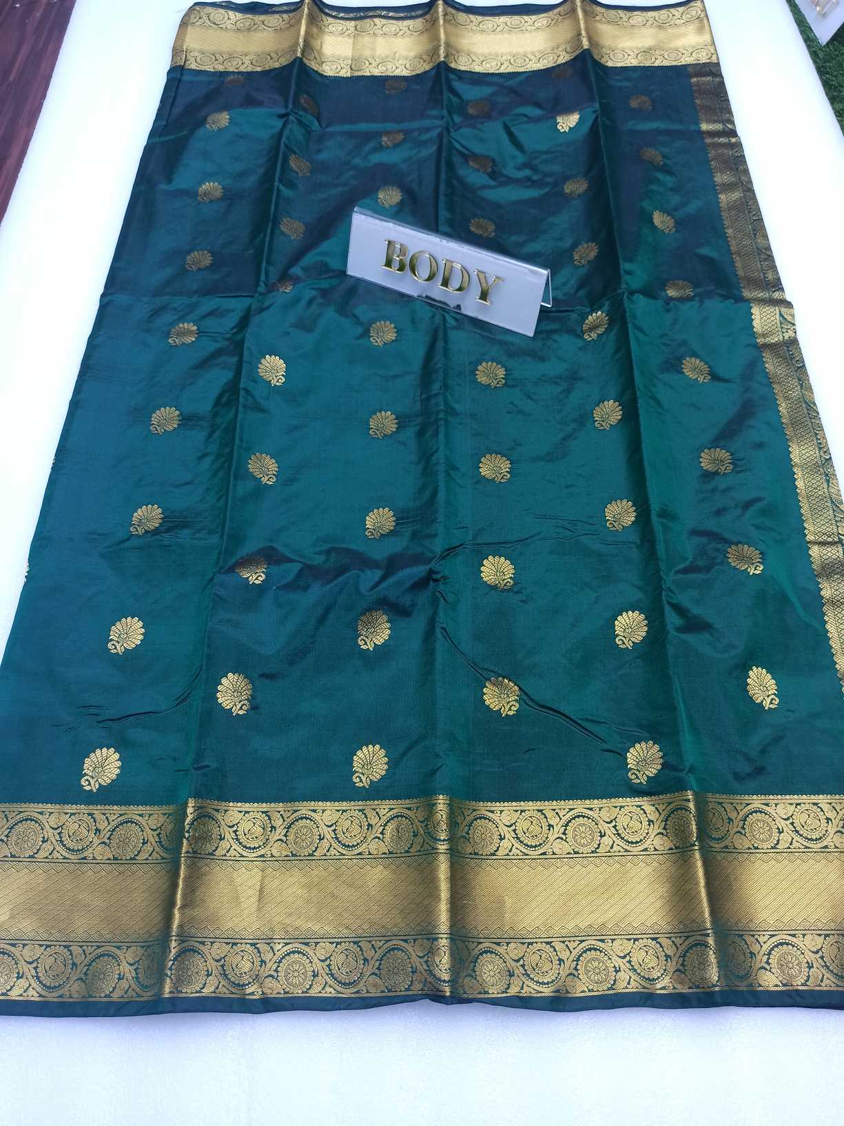 Trendy 100% Pure Kadial Silk Saree