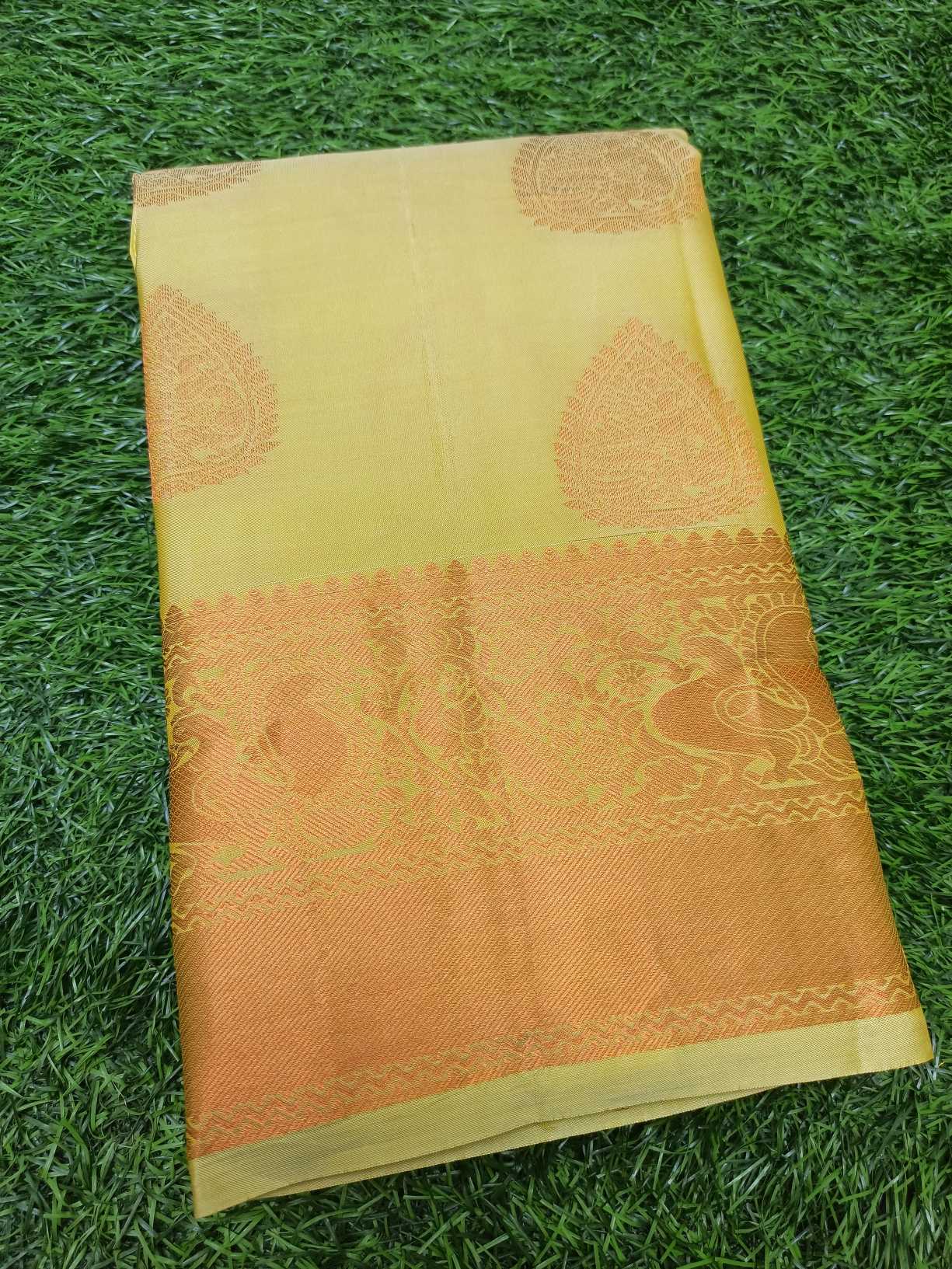 Latest Trendy 100% pure kanchipuram silk saree