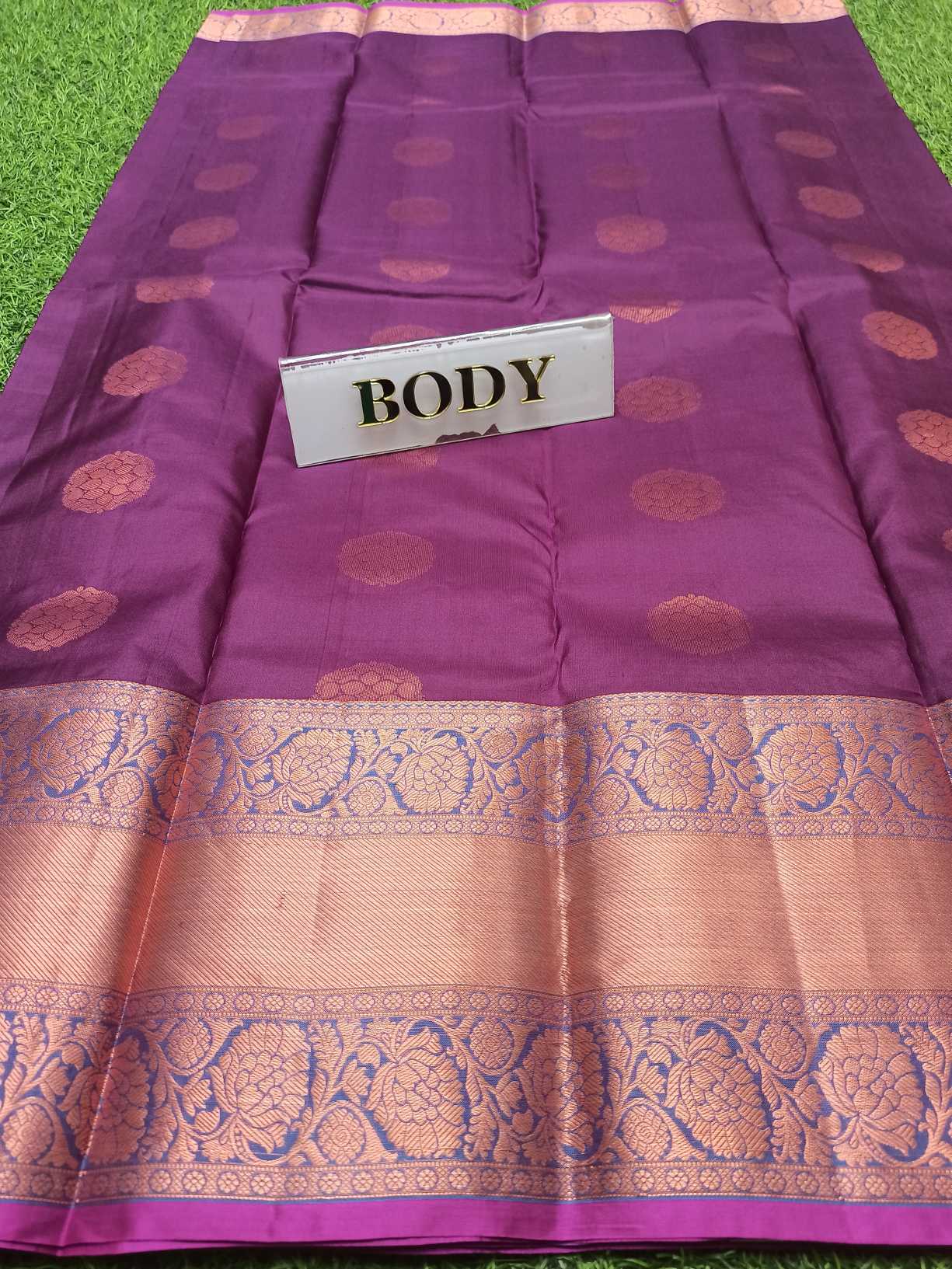 Latest Trendy 100% Pure kanchipuram silk saree