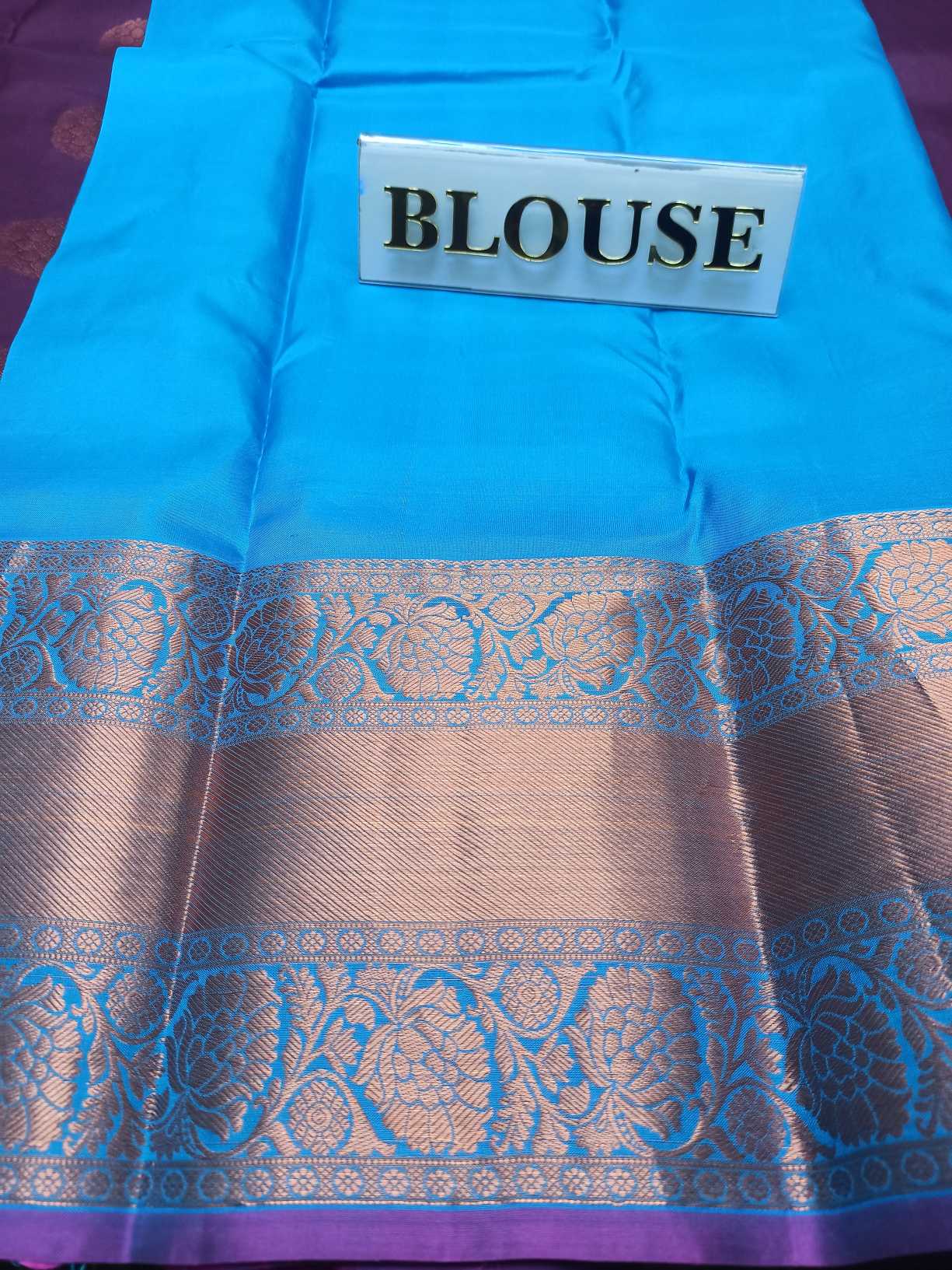 Latest Trendy 100% Pure kanchipuram silk saree