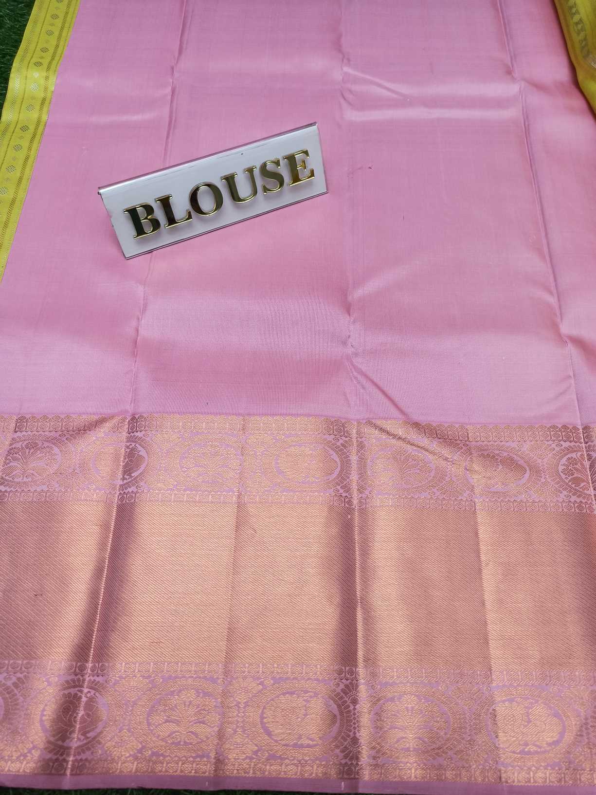 Latest Trendy 100% pure kanchipuram silk saree