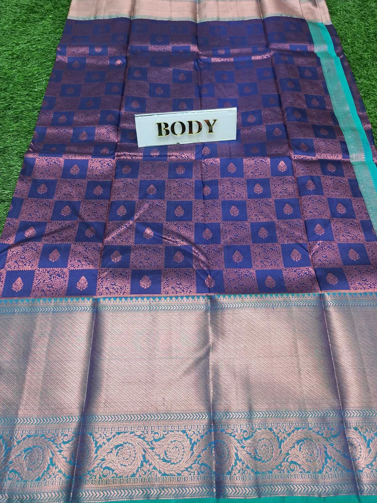 Latest Trendy 100% pure kanchipuram silk saree