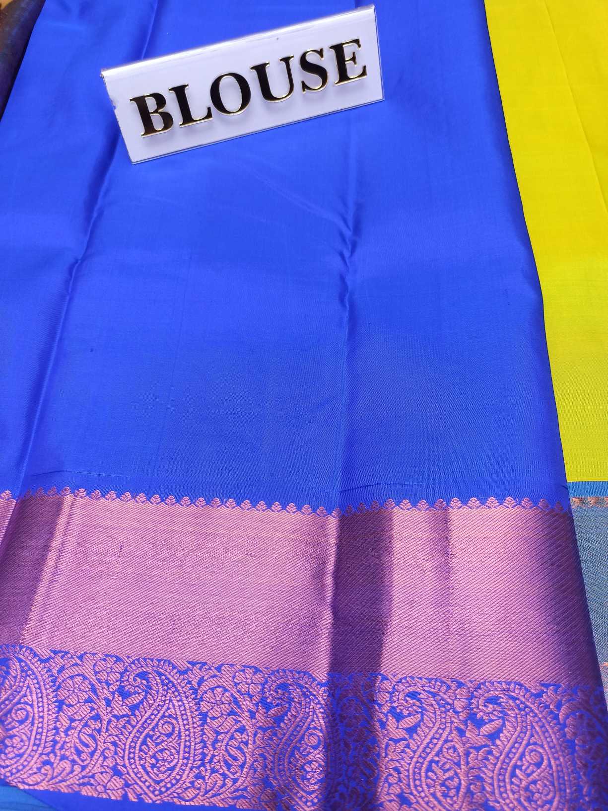 Latest Trendy 100% pure kanchipuram silk saree