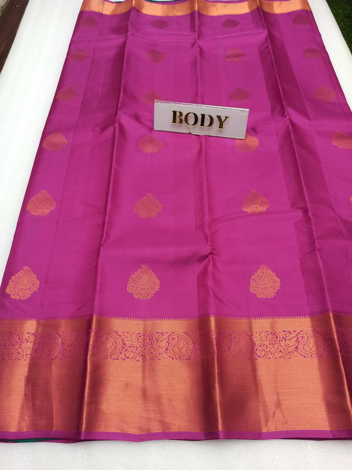 Latest Pure Kanchi Handwooven Silk Saree