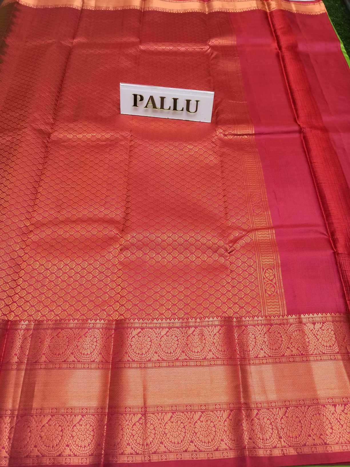 Latest Pure Kanchi Handwooven Silk Saree