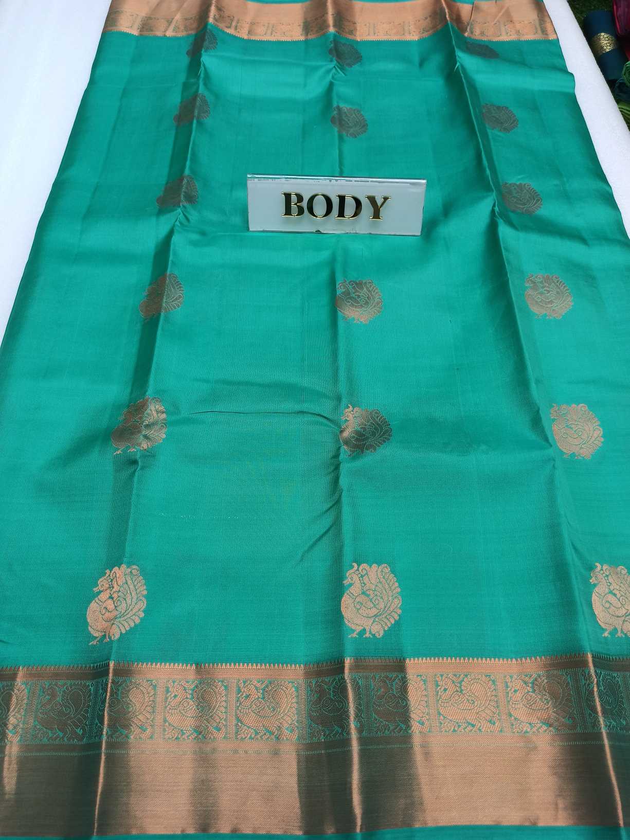 Latest Pure Kanchi Handwooven Silk Saree