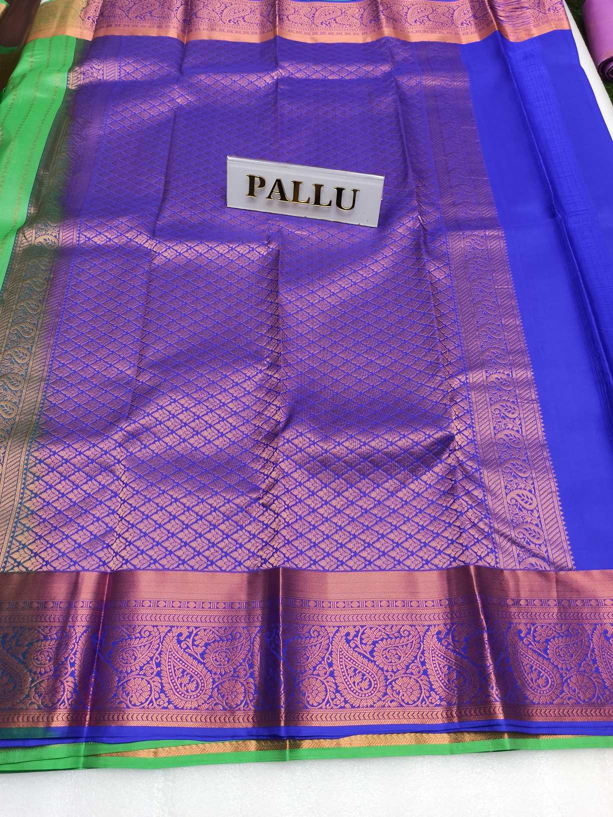 Latest Pure Kanchi Handwooven Silk Saree