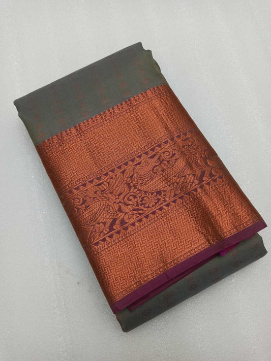 Latest Pure Kanchi Handwooven Silk Saree