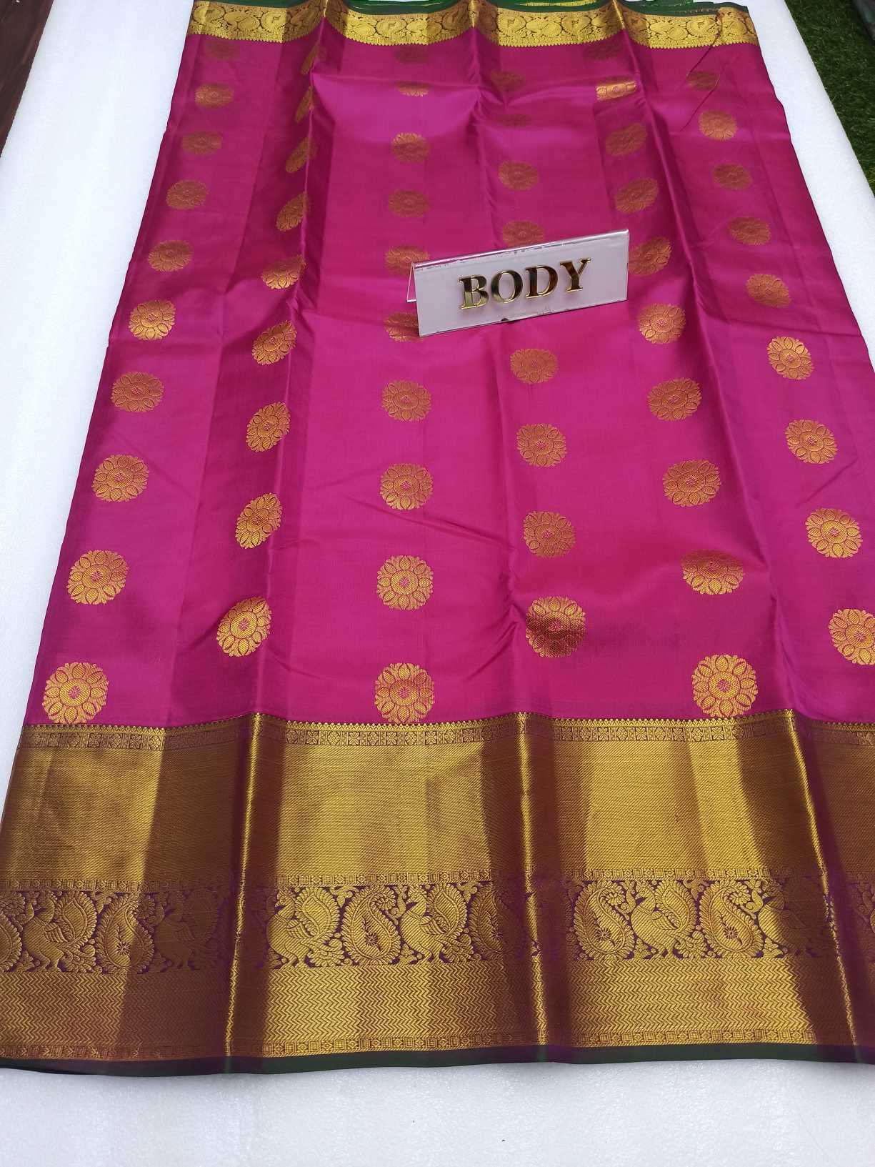 Latest Pure Kanchi Handwooven Silk Saree