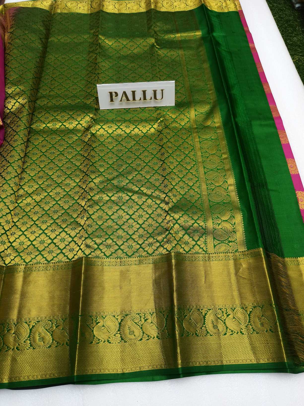 Latest Pure Kanchi Handwooven Silk Saree