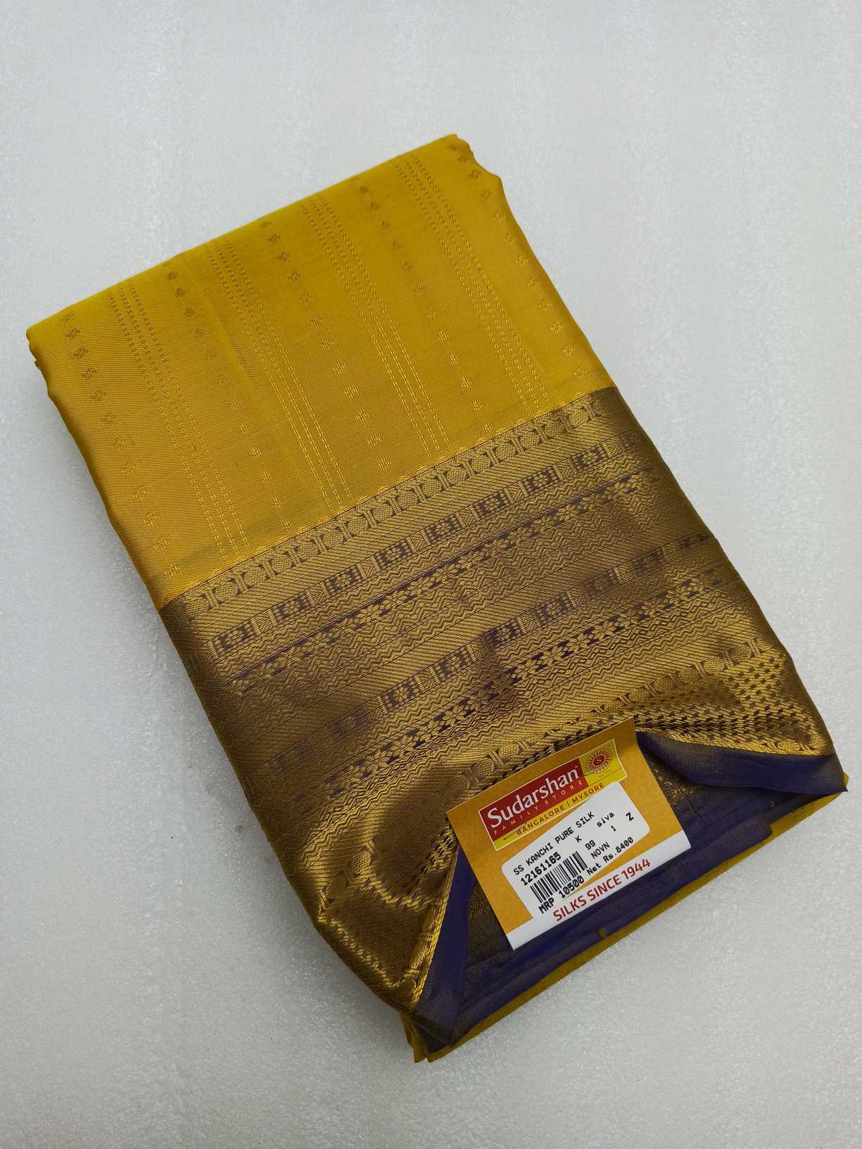 Latest Pure Kanchi Handwooven Silk Saree