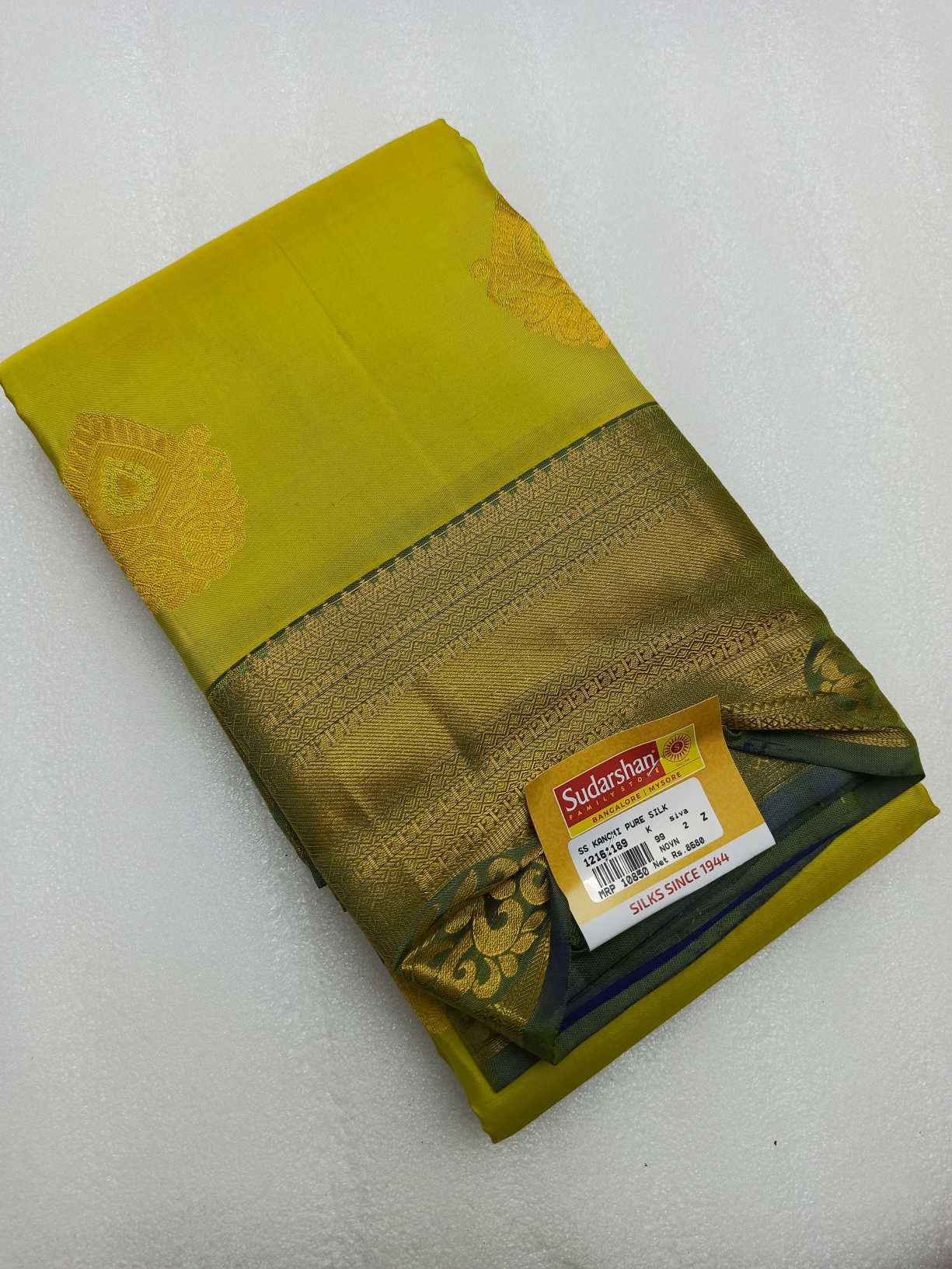 Latest Pure Kanchi Handwooven Silk Saree