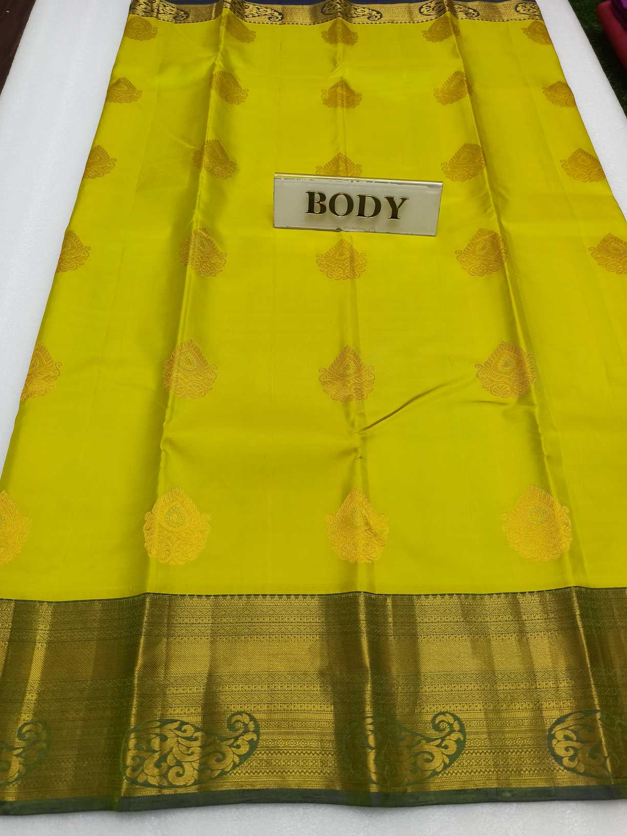 Latest Pure Kanchi Handwooven Silk Saree