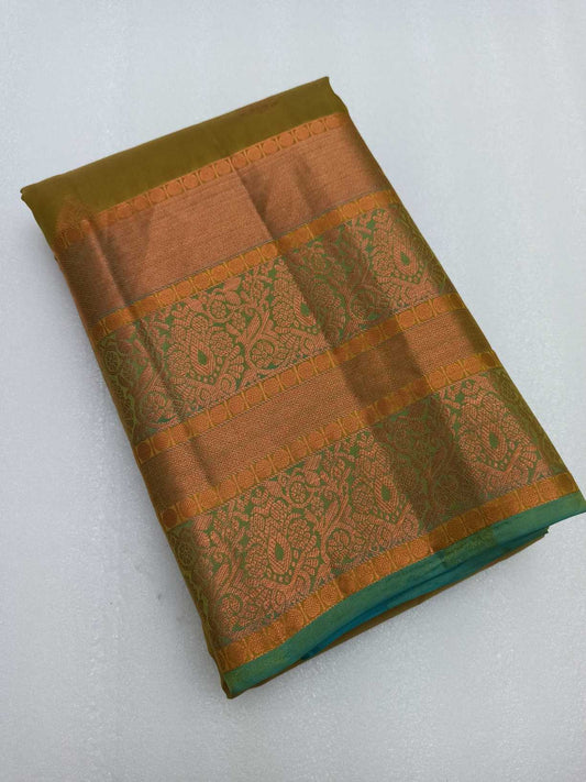 Latest Pure Kanchi Handwooven Silk Saree