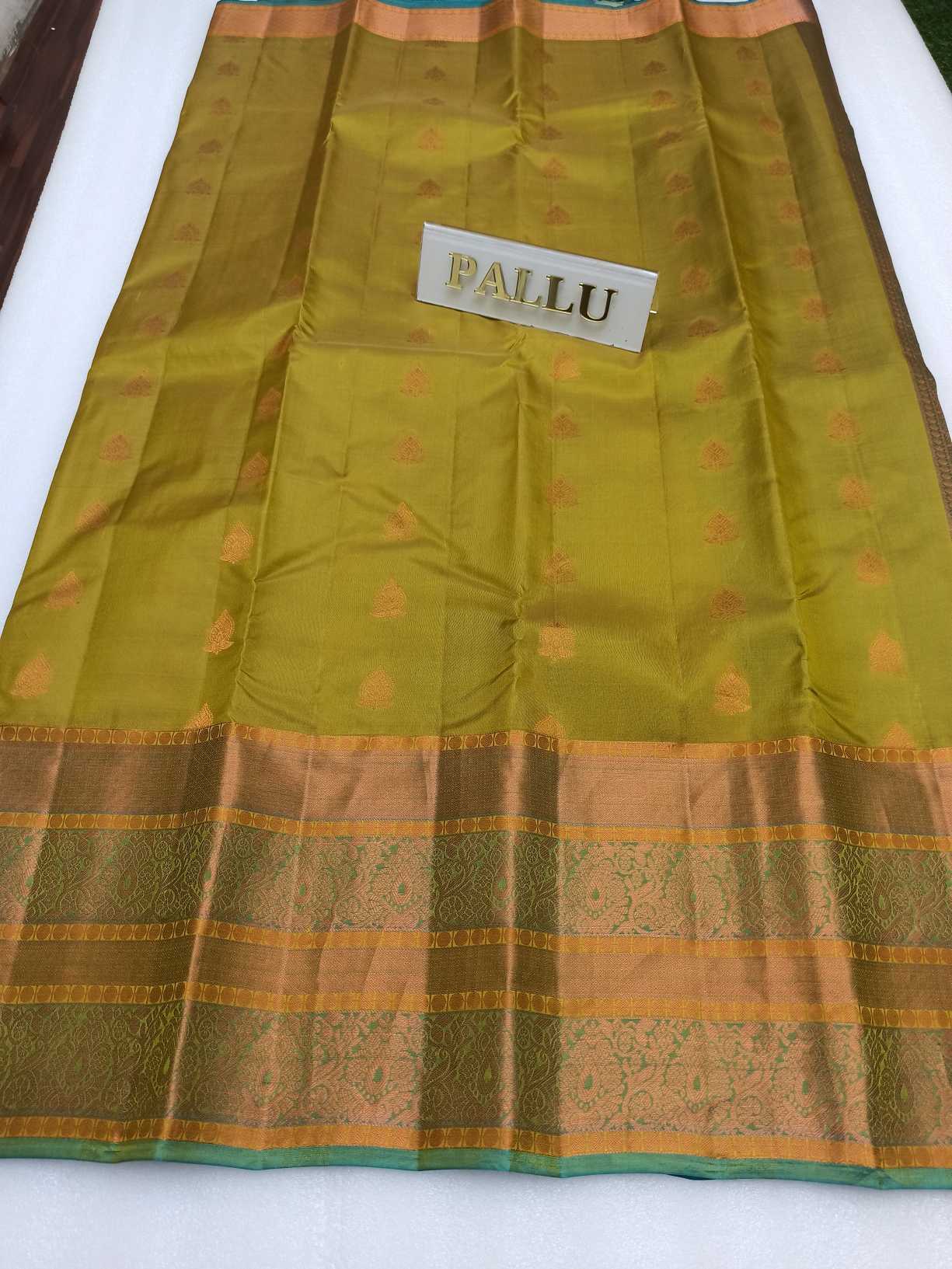 Latest Pure Kanchi Handwooven Silk Saree