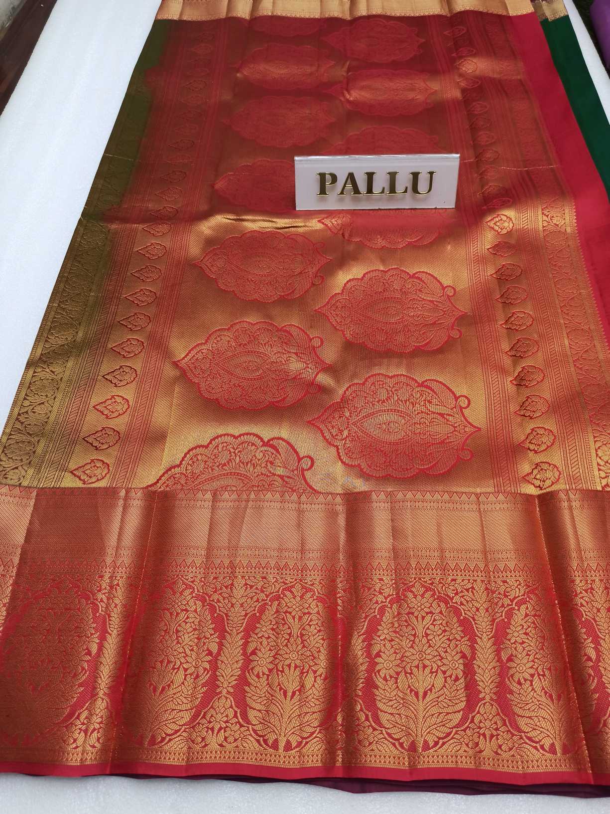 Latest Pure Kanchi Handwooven Silk Saree