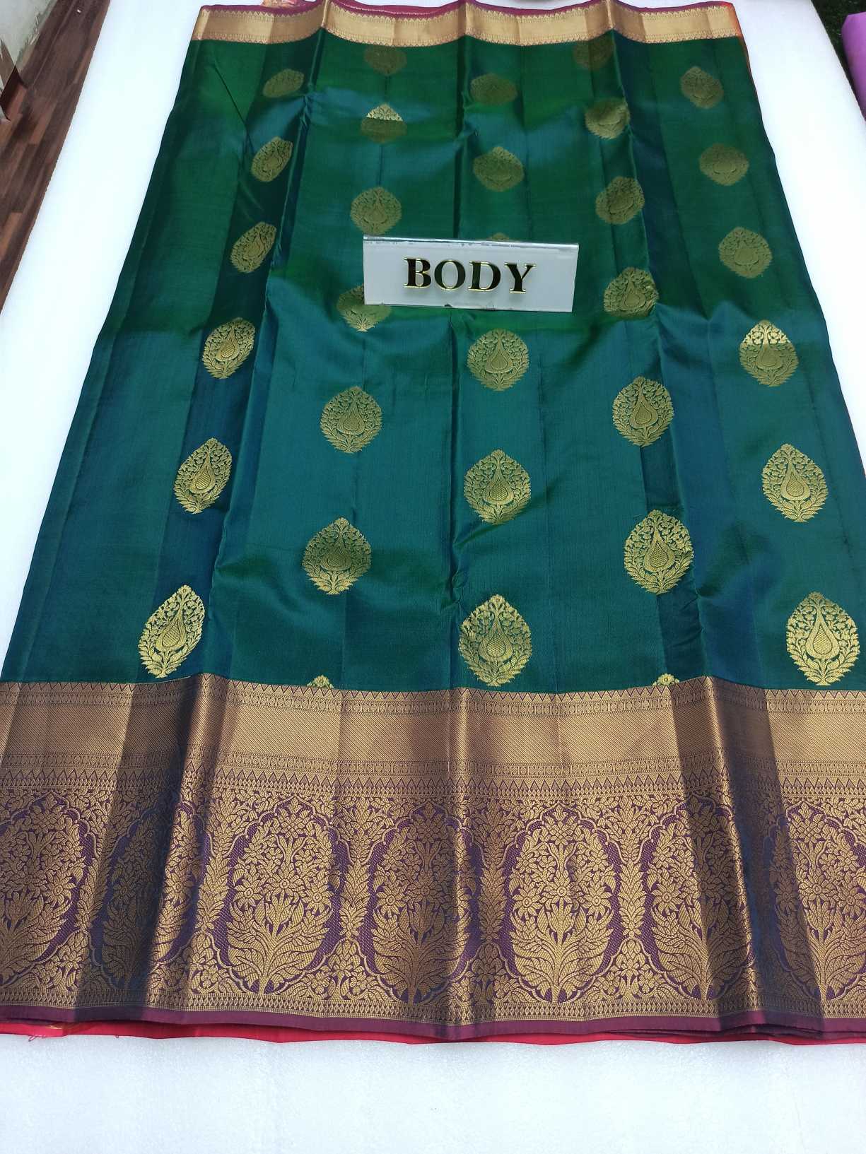 Latest Pure Kanchi Handwooven Silk Saree