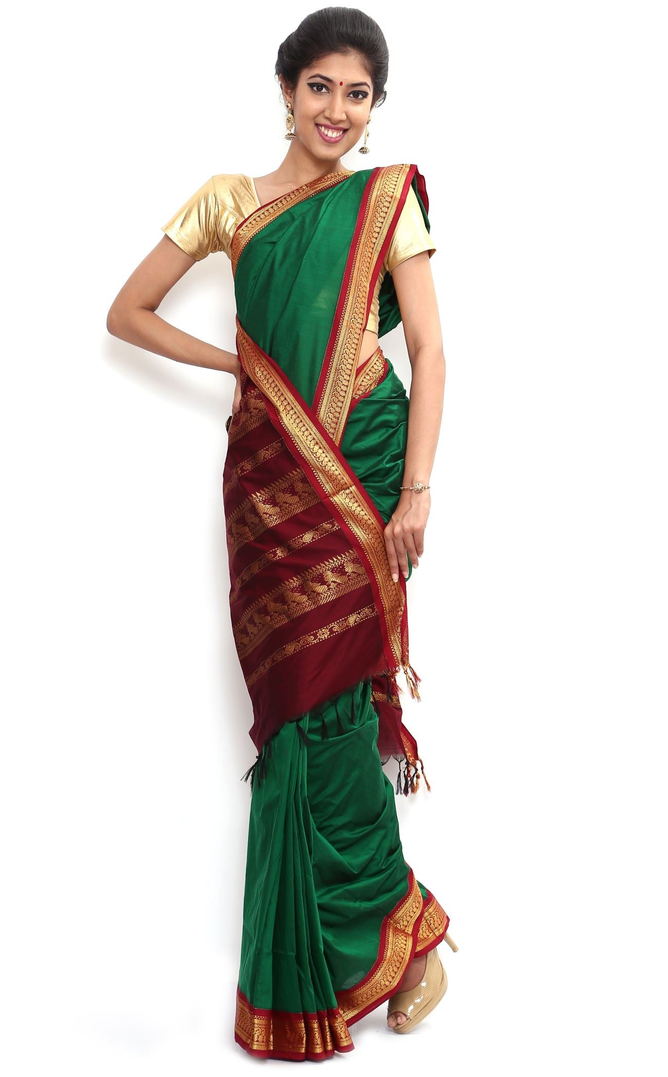 New Trendy Cotton Silk Saree