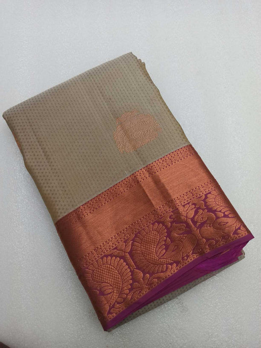 Traditional Kanchipuram Pure Silk Saree