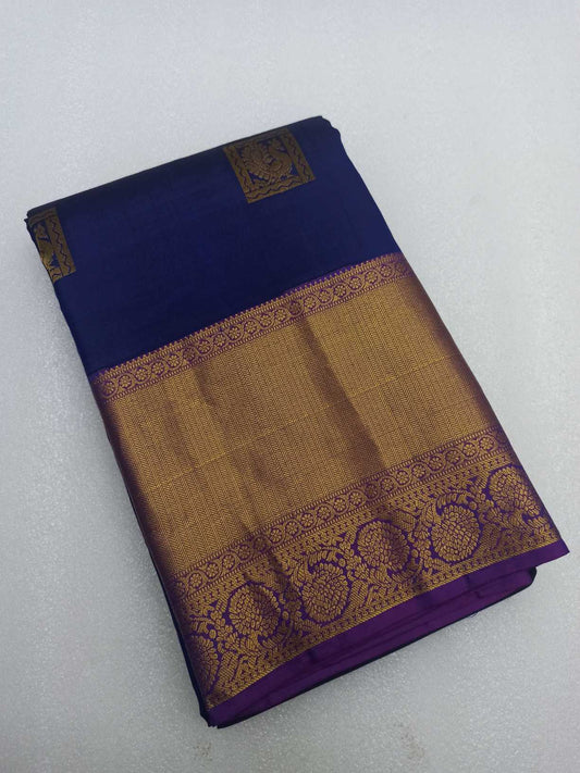 Traditional Kanchipuram Pure Silk Saree