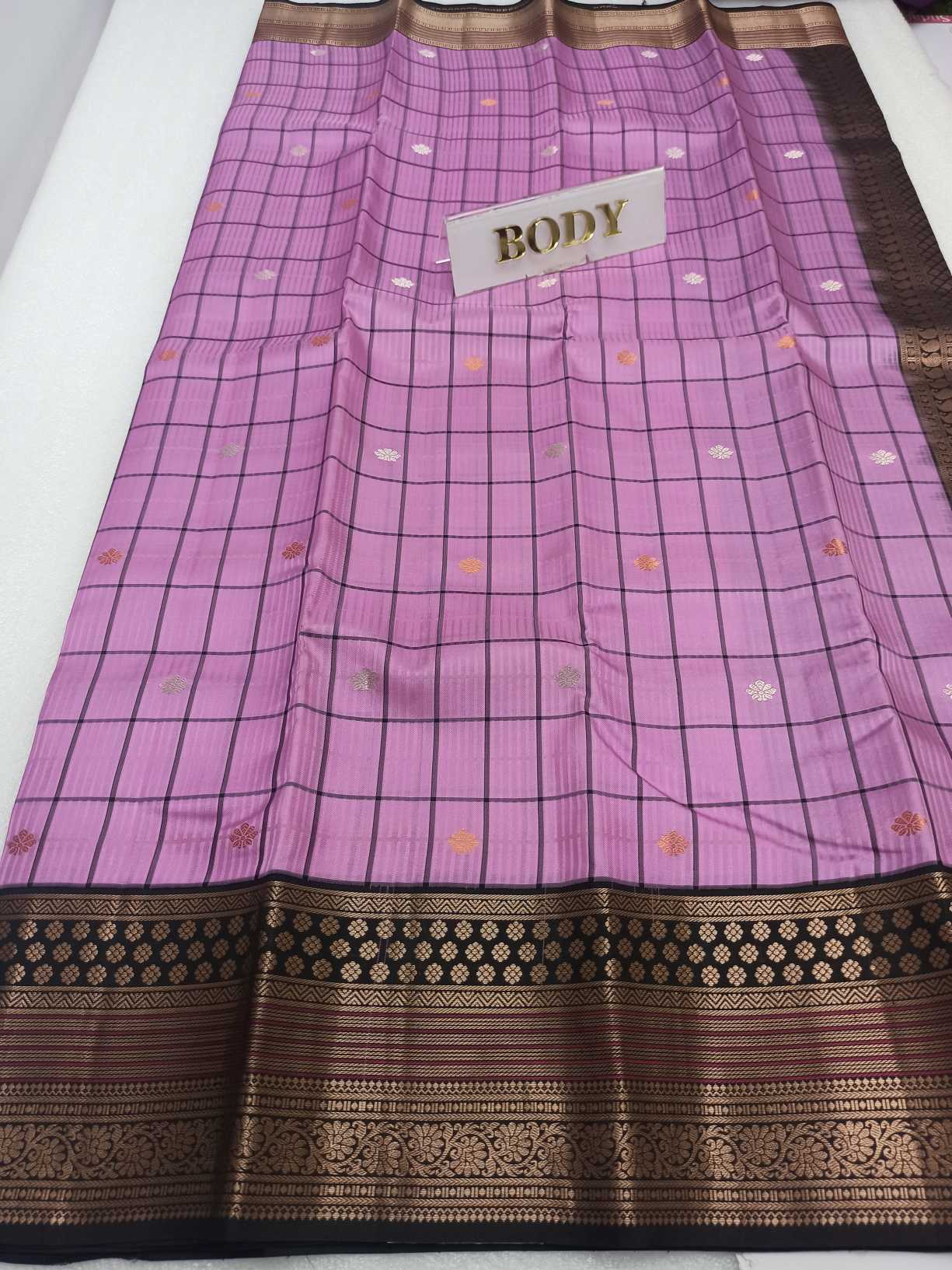 Traditional Kanchipuram Pure Silk Saree