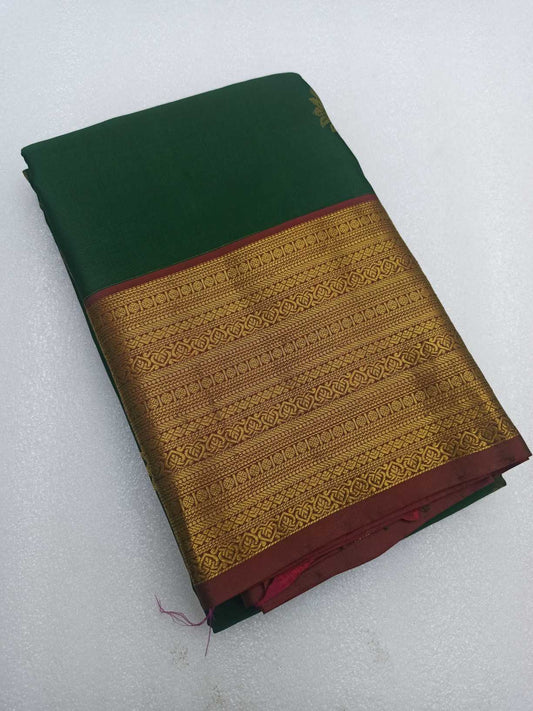 Traditional Kanchipuram Pure Silk Saree