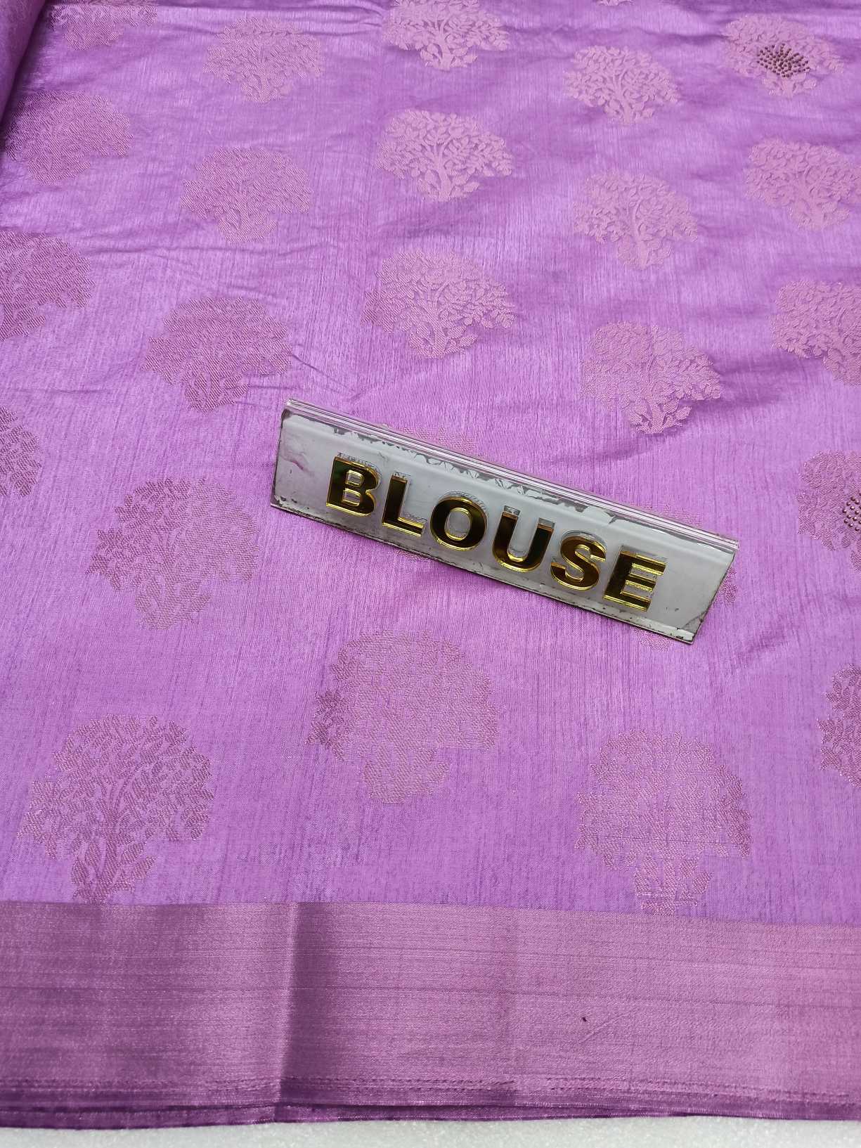 Raw Silk saree With Stone Work