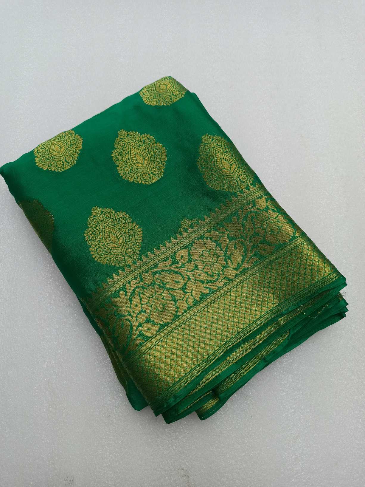 Georgette Silk saree