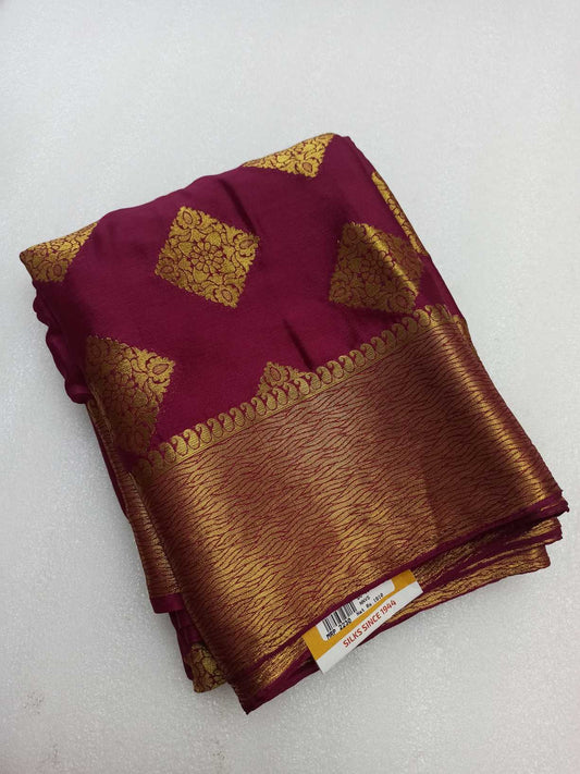 Georgette Silk saree